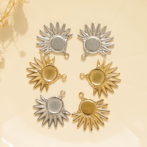 Nerezová ocel Přívěsek Nastavení, 304 Stainless Steel, DIY, více barev na výběr, 20PC/Bag, Prodáno By Bag