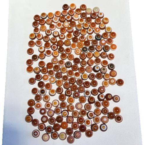 Ágata natural tibetano Dzi Beads, Ágata tibetana, feito à mão, aleatoriamente enviado & DIY, vermelho, 10mm, vendido por PC