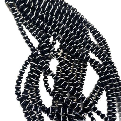 Természetes tibeti Achát Dzi Gyöngyök, DIY & különböző méretű a választás, Naponta eladott Kb 39 cm Strand