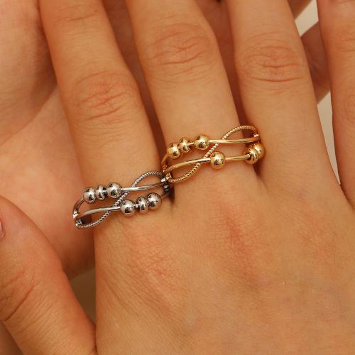 Bague en alliage de zinc, Placage de couleur d'or, bijoux de mode & avec strass, plus de couleurs à choisir, Vendu par PC