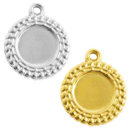 Nerezová ocel Přívěsek Nastavení, 304 Stainless Steel, DIY, více barev na výběr, 10PC/Bag, Prodáno By Bag