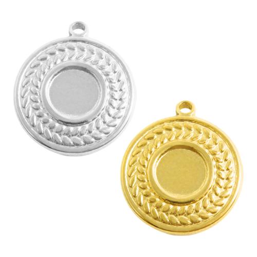 Nerezová ocel Přívěsek Nastavení, 304 Stainless Steel, DIY, více barev na výběr, 10PC/Bag, Prodáno By Bag