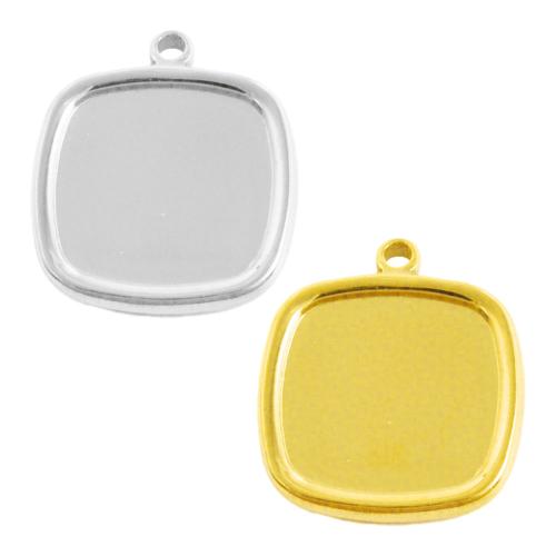 Nerezová ocel Přívěsek Nastavení, 304 Stainless Steel, DIY, více barev na výběr, 10PC/Bag, Prodáno By Bag