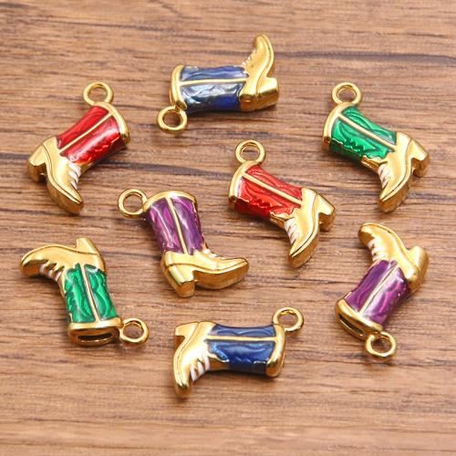 Stainless Steel Pendants 304 Stainless Steel plated DIY & enamel Sold By Bag