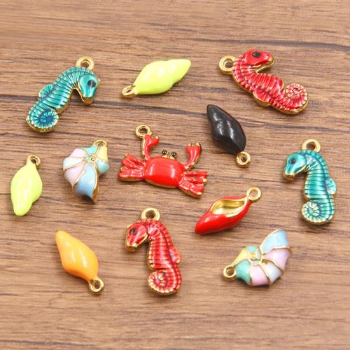 Stainless Steel Animal Pendants 304 Stainless Steel plated DIY & enamel Sold By Bag