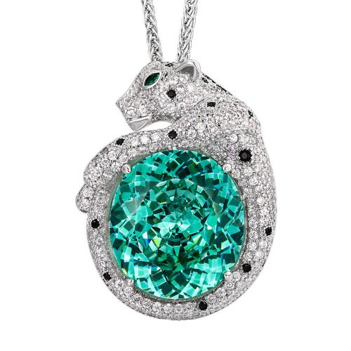 Collier en laiton, avec zircon cubique, avec 5cm chaînes de rallonge, bijoux de mode & styles différents pour le choix & pour femme & avec strass, Longueur 45 cm, Vendu par PC