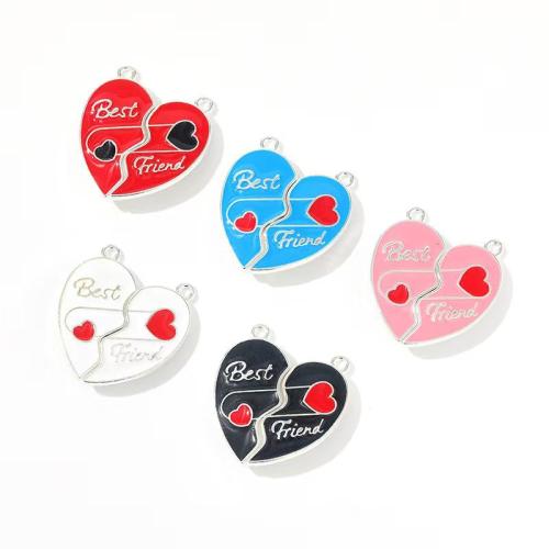 Zinc Alloy Enamel Pendants gold color plated DIY Sold By Bag