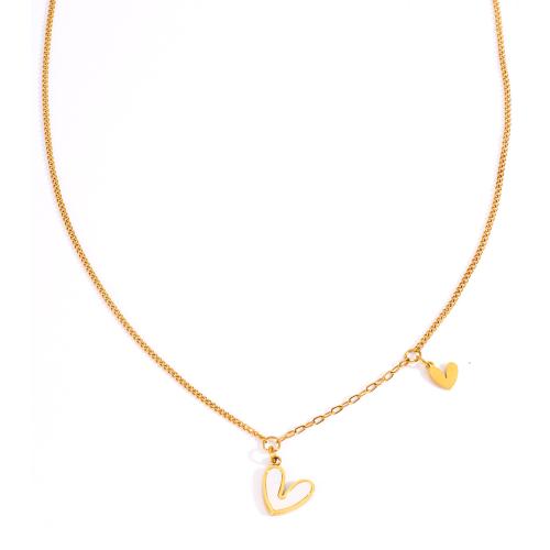 Colar de jóias de aço inoxidável, Aço inoxidável 304, banhado, joias de moda & Vario tipos a sua escolha & para mulher, dourado, vendido por PC