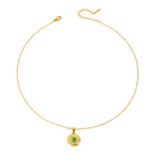 Stainless Steel smycken Ställer, 304 rostfritt stål, med Cats Eye, plated, mode smycken & olika stilar för val & för kvinna, gyllene, Säljs av PC