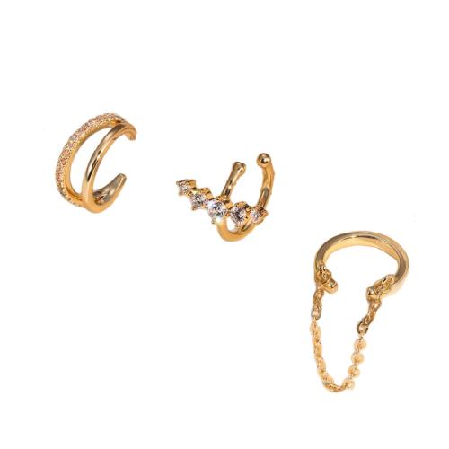 Boucles d'oreilles en laiton zircon cubique pavent, Boucle d’oreille stud & boucle d'oreille, Placage, bijoux de mode & pavé de micro zircon, plus de couleurs à choisir, protéger l'environnement, sans nickel, plomb et cadmium, 8.50x8.50mm, Vendu par fixé