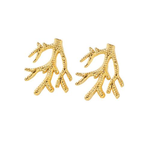 Boucle d'oreille de gaujon en acier inoxydable, Acier inoxydable 304, Placage, bijoux de mode & pour femme, plus de couleurs à choisir, Vendu par paire