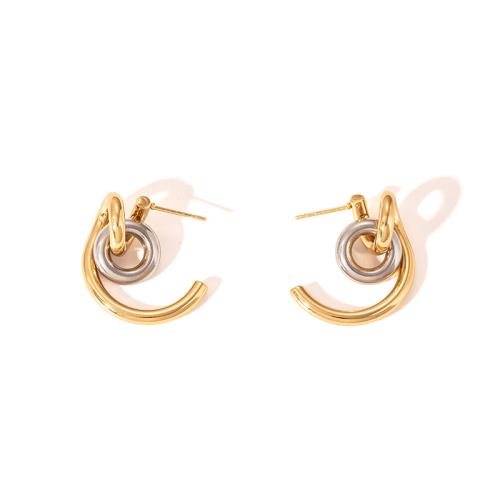 Cruach dhosmálta Graí Earrings, 304 Cruach dhosmálta, plátáilte, stíleanna éagsúla do rogha & do bhean & log, dathanna níos mó le haghaidh rogha, Díolta De réir Péire