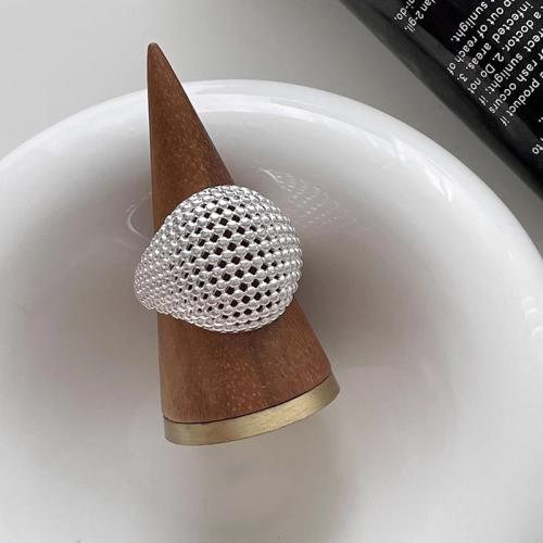 Brass prst prsten, Mosaz, á, módní šperky & dutý, stříbro, nikl, olovo a kadmium zdarma, 22.60x19.60mm, Prodáno By PC