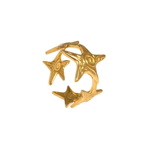 Ring Finger ze stali nierdzewnej, Stal nierdzewna 304, Rozgwiazda, Powlekane, biżuteria moda & dla kobiety, dostępnych więcej kolorów, sprzedane przez PC