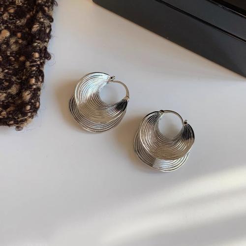 Laiton Leverback boucle d'oreille, Placage, bijoux de mode, plus de couleurs à choisir, protéger l'environnement, sans nickel, plomb et cadmium, 17.40x7.70mm, Vendu par paire