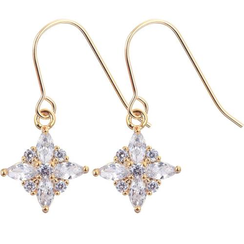 Boucles d'oreilles en laiton zircon cubique pavent, Placage, bijoux de mode & pavé de micro zircon, plus de couleurs à choisir, 1.30x1.50mm, Vendu par paire
