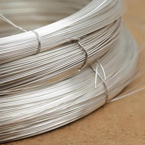 925 Sterling Silver sreang, DIY & méid éagsúla do rogha, airgid, Díolta De réir m