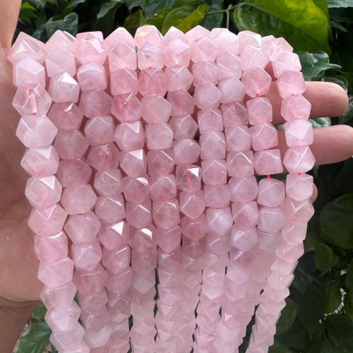Natural Rose Quartz Beads DIY pink Sold Per 38 cm Strand