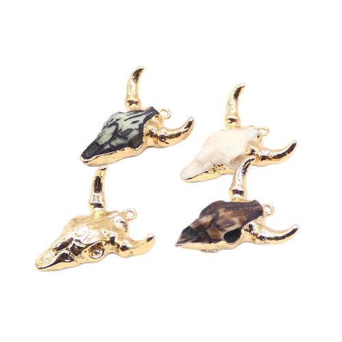 Resin Pendant with Zinc Alloy plated DIY Sold By PC