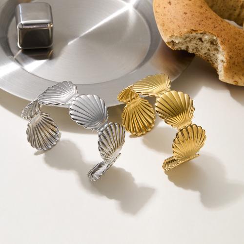 Acier inoxydable 304 bracelet manchette, Placage, bijoux de mode & pour femme, plus de couleurs à choisir, Vendu par PC