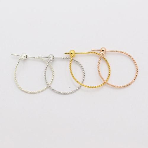 925 εξαιρετικό ασημένιο σκουλαρίκι Drop, 925 ασημένιο ασήμι, DIY & διαφορετικό μέγεθος για την επιλογή, περισσότερα χρώματα για την επιλογή, Sold Με Ζεύγος