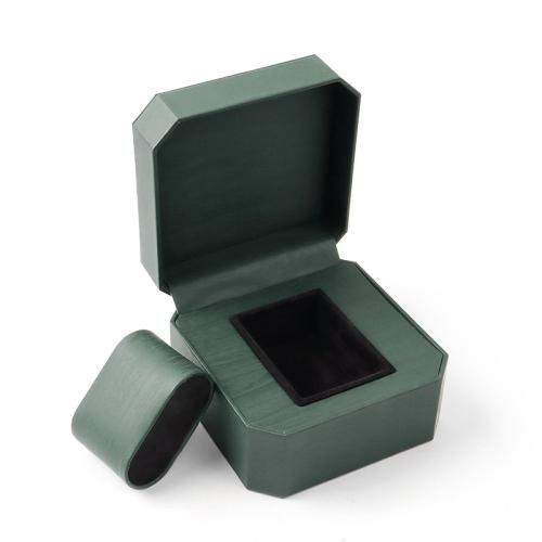 PU Leather Watch Box with Sponge & Velveteen Sold By PC
