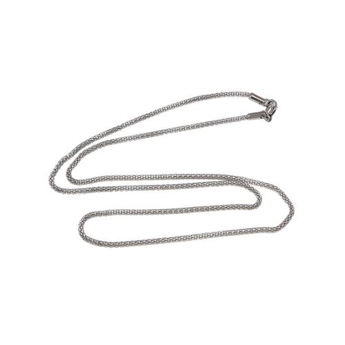 304 rostfritt stål Halsband, mode smycken & Unisex, Längd Ca 15 inch, Säljs av PC