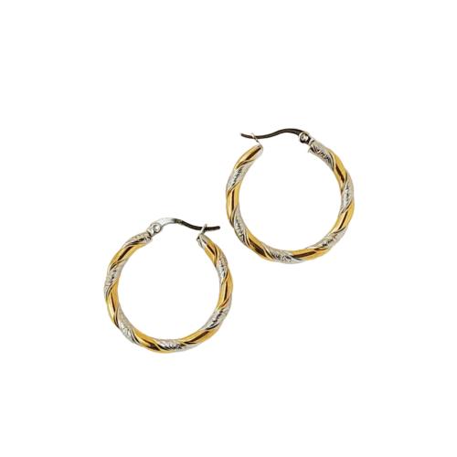 Acier inoxydable Levier Retour Earring, Acier inoxydable 304, Placage, bijoux de mode & pour femme, plus de couleurs à choisir, 25mm, Vendu par paire