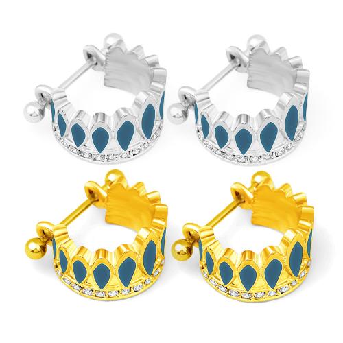 Nerezová ocel bradavky kroužek, 304 Stainless Steel, módní šperky & s drahokamu, více barev na výběr, Prodáno By PC