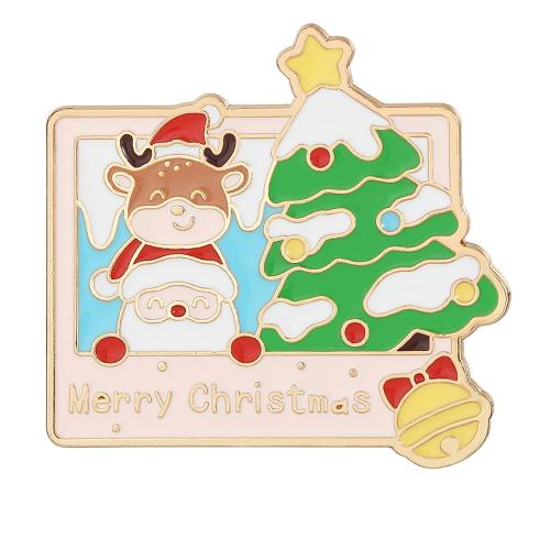 Zinek Brož, á, unisex & smalt, zlatý, Prodáno By PC