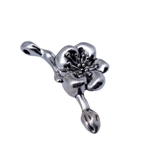 Zink Alloy Blomma Halsband, plated, DIY, 10PC/Bag, Säljs av Bag