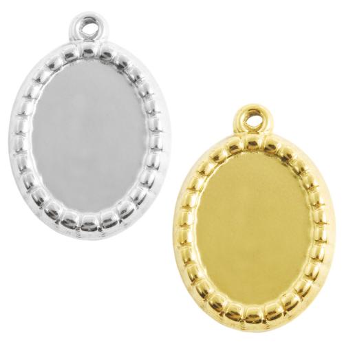 Nerezová ocel Přívěsek Nastavení, 304 Stainless Steel, DIY, více barev na výběr, 10PC/Bag, Prodáno By Bag