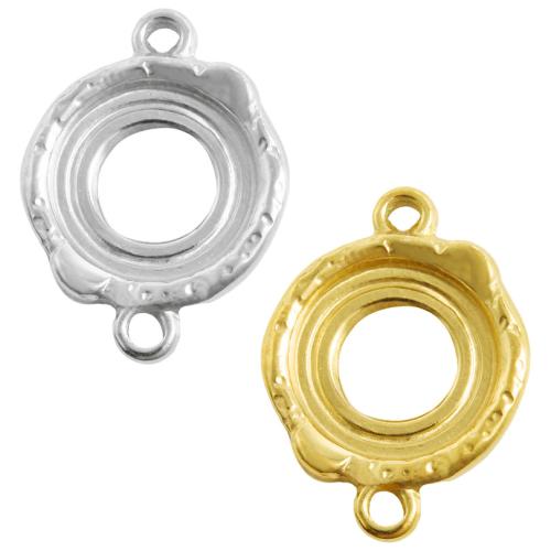 Nerezová ocel Přívěsek Nastavení, 304 Stainless Steel, DIY & double-hole, více barev na výběr, 10PC/Bag, Prodáno By Bag