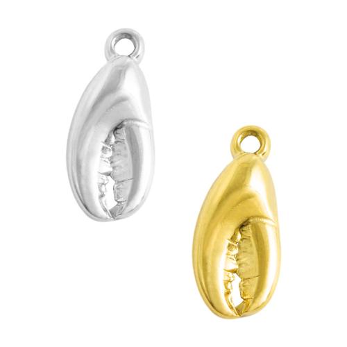 Nerezová ocel Šperky Přívěsky, 304 Stainless Steel, DIY, více barev na výběr, 10PC/Bag, Prodáno By Bag