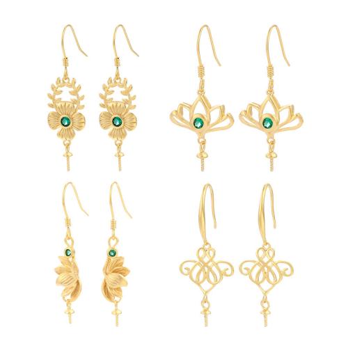 925 εξαιρετικό ασημένιο σκουλαρίκι Drop, 925 ασημένιο ασήμι, DIY & διαφορετικά στυλ για την επιλογή & με στρας, Sold Με Ζεύγος