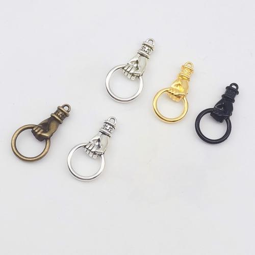 Zinc Alloy Hand Pendants plated DIY Sold By PC
