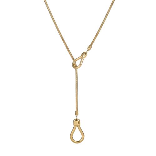 Stainless Steel Chain Sweter Naszyjnik, Stal nierdzewna 304, Powlekane, biżuteria moda & dla kobiety, dostępnych więcej kolorów, sprzedane przez PC
