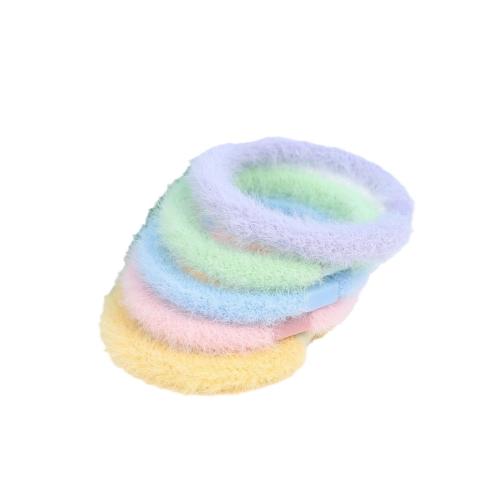 Vlasy Elastic, Umělá hmota, s Plyš, DIY, více barev na výběr, 50x10mm, Prodáno By PC