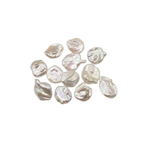 Žádné díry kultivované sladkovodní perle, Sladkovodní Pearl, Baroko, DIY & bez otvoru, smíšené barvy, 18-19mm, Prodáno By PC