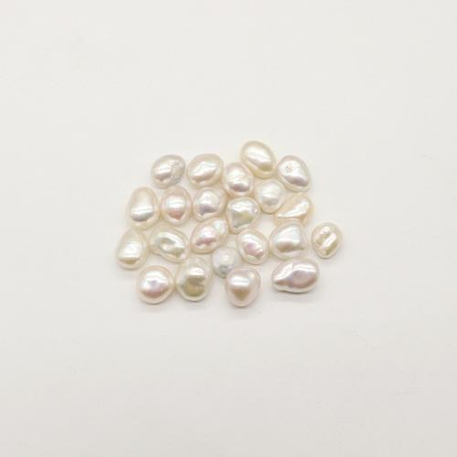Žádné díry kultivované sladkovodní perle, Sladkovodní Pearl, Rýže, DIY & bez otvoru, smíšené barvy, 6x8-9x11mm, Prodáno By PC