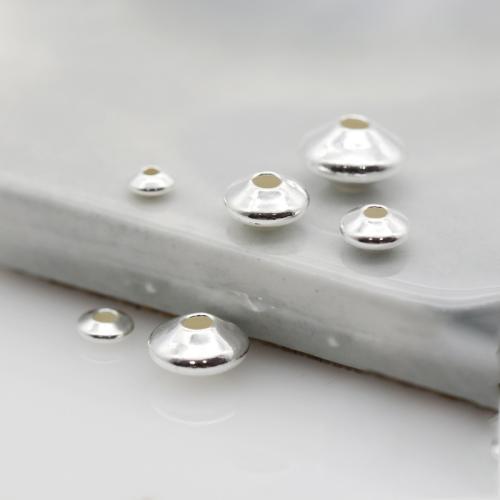 925 Sterling Silver Pärlor, DIY & olika stilar för val, Säljs av PC