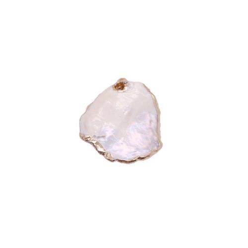 Sladkovodní Pearl Přívěsky, s Mosaz, DIY, smíšené barvy, Prodáno By PC