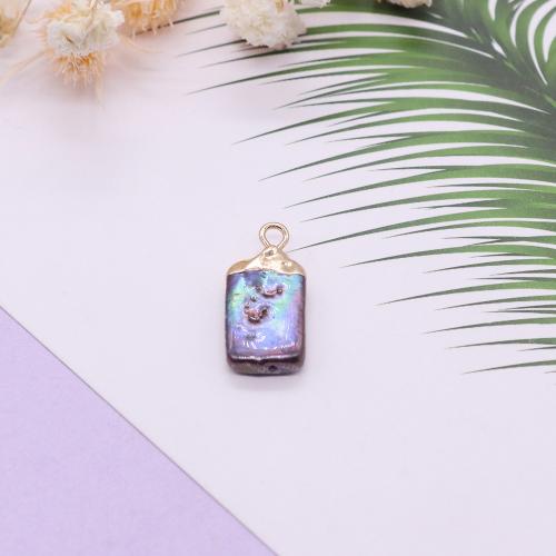 Freshwater Pearl Halsband, med Mässing, guldfärg pläterade, DIY, blandade färger, Säljs av PC