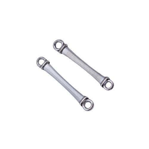 Zink Alloy Connector Bar, plated, DIY, 20PC/Bag, Säljs av Bag