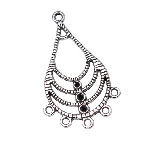 Zink Alloy Connector, plated, DIY & ihålig, 10PC/Bag, Säljs av Bag