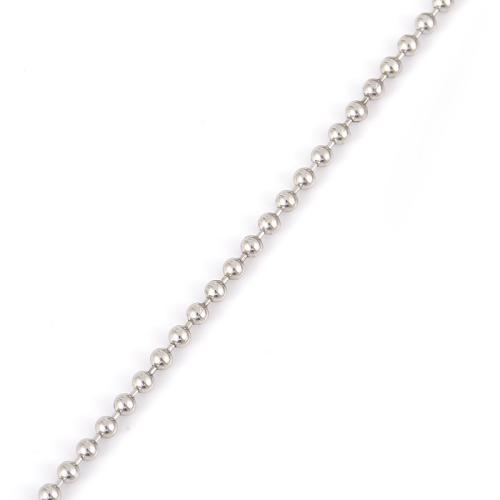 Sterling Silver řetězy, 925 Sterling Silver, unisex & různé velikosti pro výběr & řetízek, stříbro, Prodáno By PC