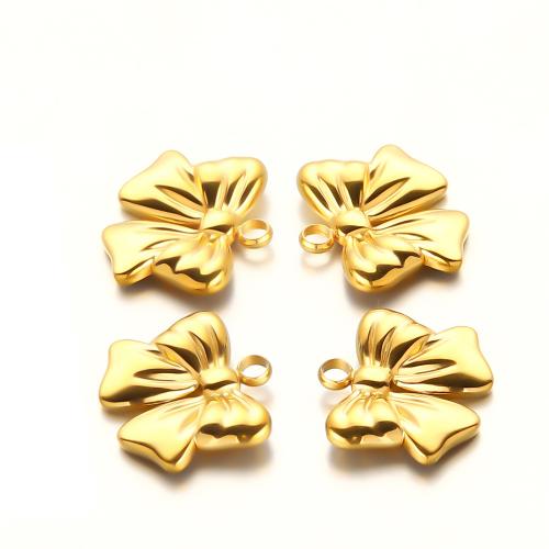 Nerezová ocel Šperky Přívěsky, 304 Stainless Steel, barva pozlacený, DIY, více barev na výběr, 5PC/Bag, Prodáno By Bag