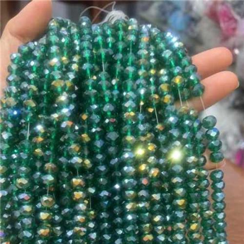 Perle di cristallo, DIY, colori misti, Venduto per 38 cm filo