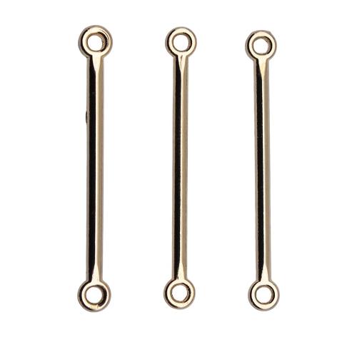 Zink Alloy Connector Bar, elektrofores, DIY, 10PC/Bag, Säljs av Bag