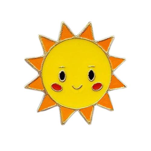 smalt Brož, Zinek, unisex & různé styly pro výběr, zlatý, Prodáno By PC